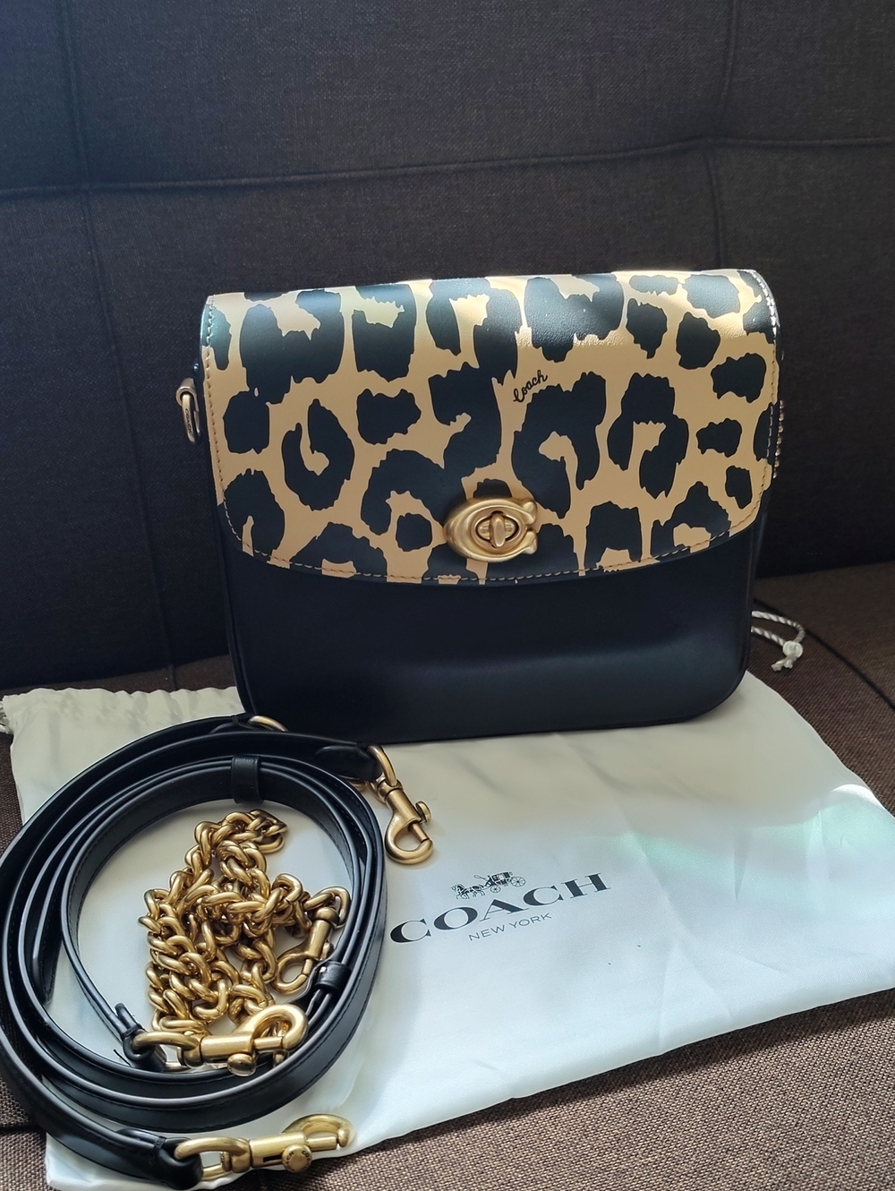 Coach Cassie 19, Leopard